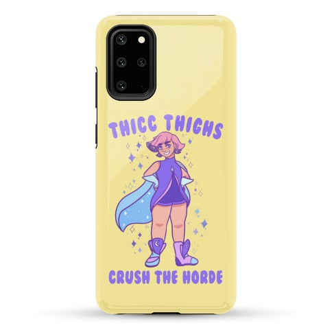 Thicc Thighs Crush The Horde Phone Case