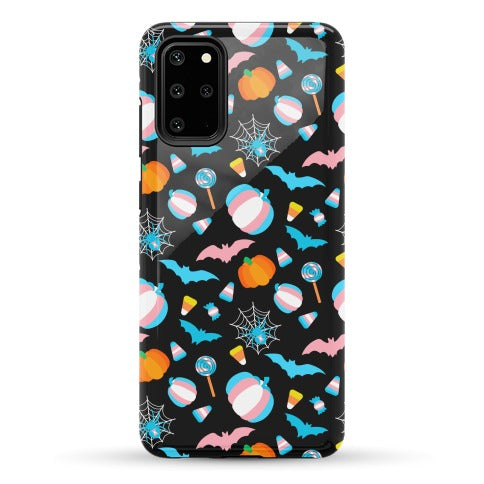 Transgender Pride Halloween Pattern Phone Case