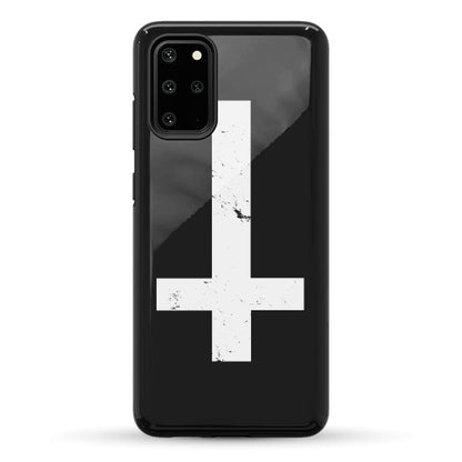 Upside Down Cross Phone Case