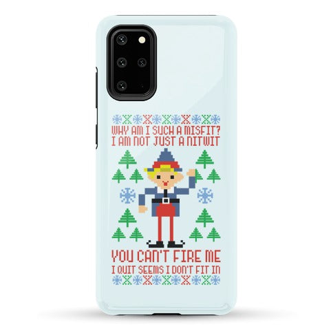 Why am I Such a Misfit I Am Not Just a Nitwit Phone Case