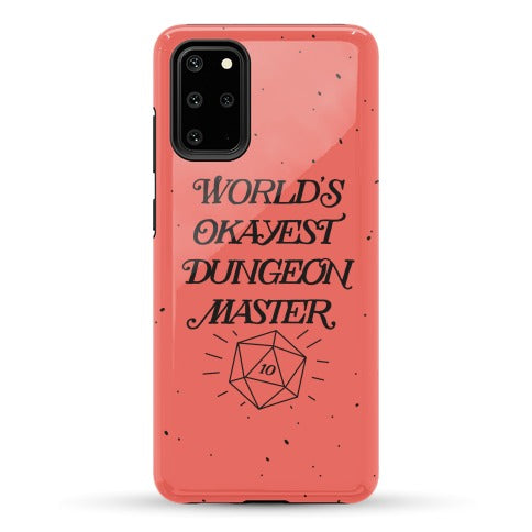 World's Okayest Dungeon Master Phone Case