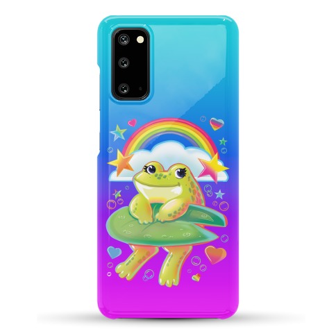 90's Rainbow Frog Phone Case