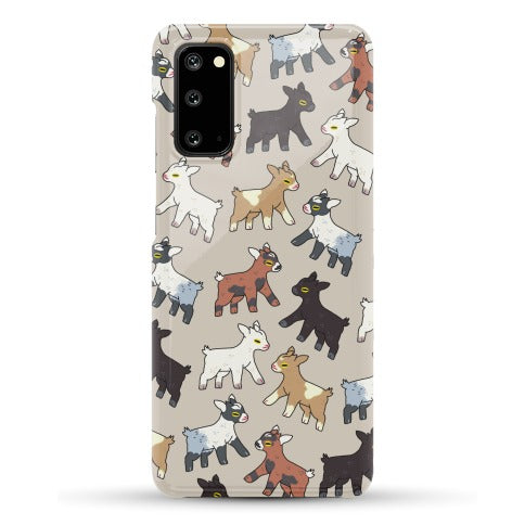 Baby Goats On Baby Goats Pattern Phone Case