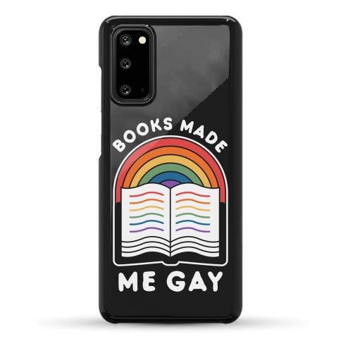Books Made Me Gay Phone Case