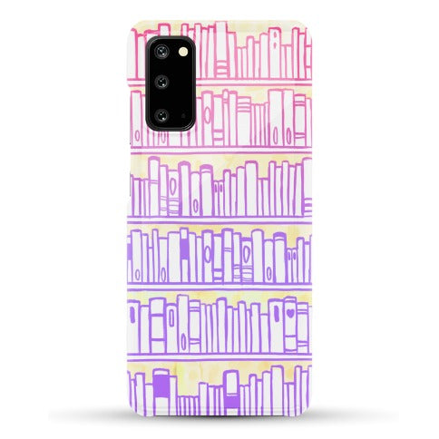 Bookshelf Pattern Phone Case