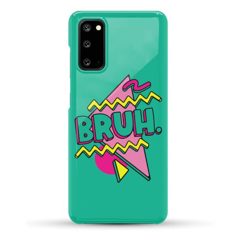 Bruh 90s Parody Phone Case