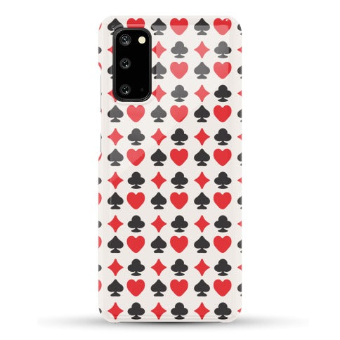 Card Deck Symbols Pattern Phone Case
