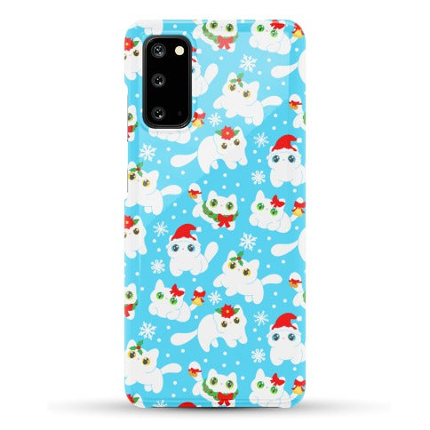 Christmas Cats Pattern Phone Case