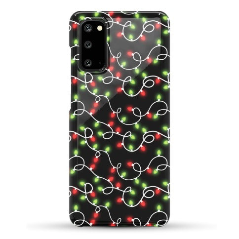 Christmas Lights Pattern Phone Case
