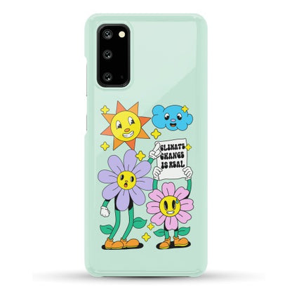 Climate Change Is Real Cartoon Phone Case
