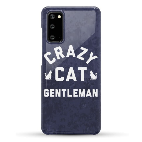 Crazy Cat Gentleman Phone Case