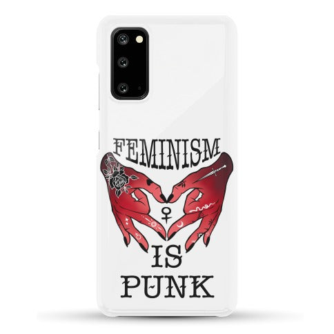 Feminism Is Punk Phone Case