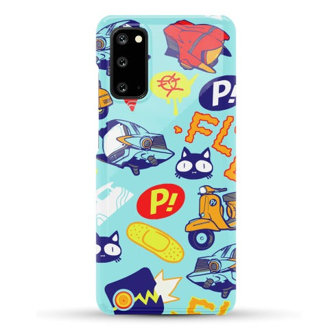 FLCL Anime Pattern Phone Case