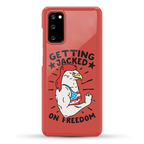 Getting Jacked On Freedom Phone Case