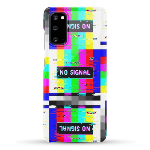 Glitchy No Signal Bars Phone Case