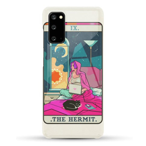 Hermit Tarot Card Phone Case