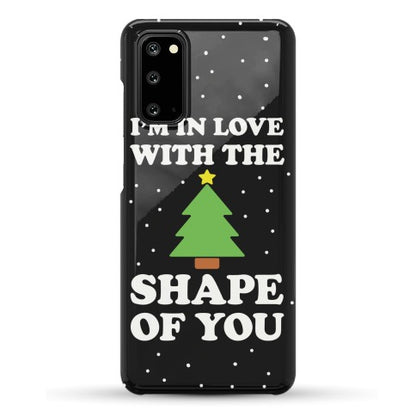 I'm In Love With The Shape Of You Christmas Tree Phone Case
