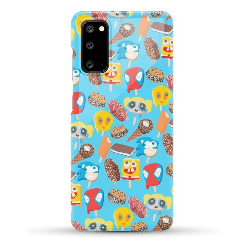 Ice Cream Truck Treats Pattern Phone Case