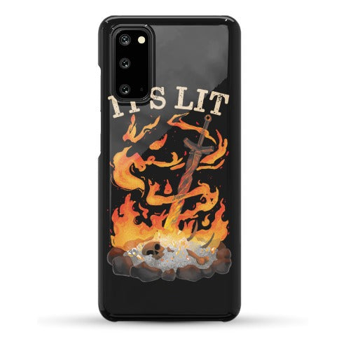 It's Lit Bonfire Phone Case