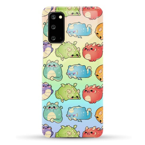 Kawaii Dragons Pattern Phone Case