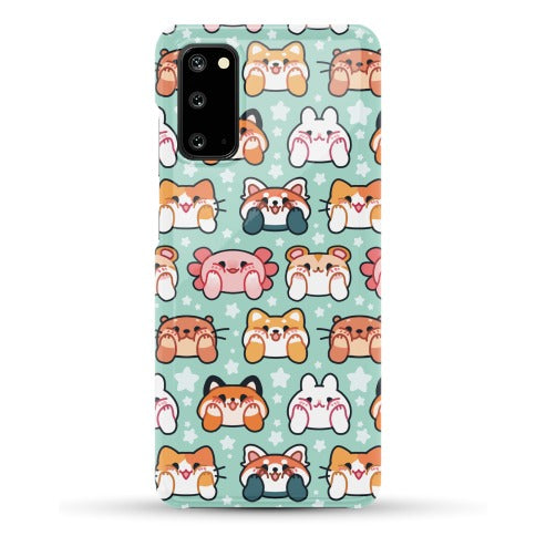 Kawaii Squishy Face Animals Phone Case