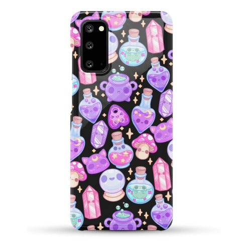 Kawaii Witchy Pattern Phone Case