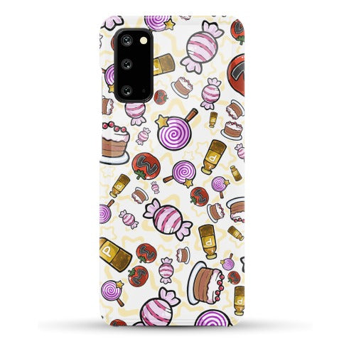 Kirby Munchies Pattern Phone Case