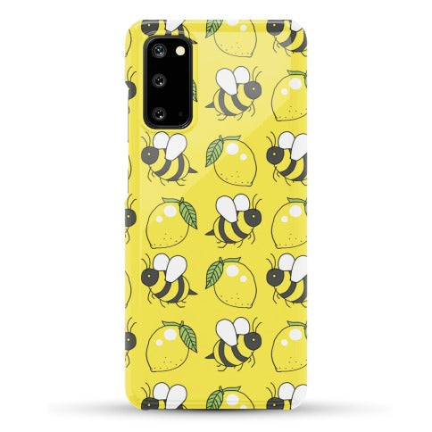 Lemon and Bee Phone Case