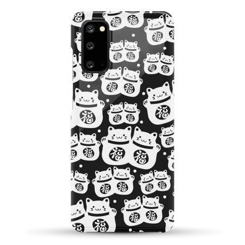 Lucky Cat Pattern Phone Case