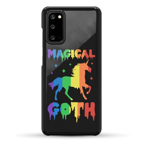 Magical Goth Unicorn Phone Case
