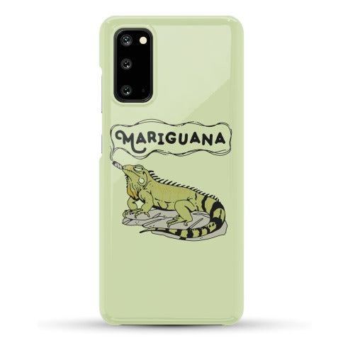 Mariguana Marijuana Iguana Phone Case