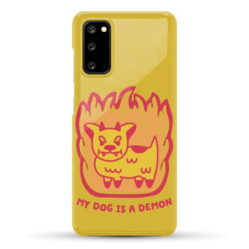 My Dog is a Demon Phone Case