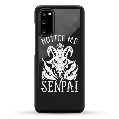 Notice Me Senpai! (Baphomet) Phone Case