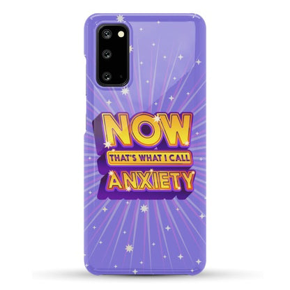 Now That's What I Call Anxiety Phone Case