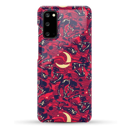 Occult Werewolf Moon Pattern Phone Case