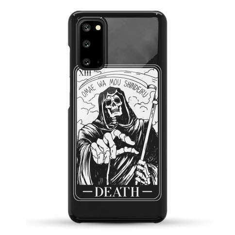 Omae Wa Mou Shindeiru Death Tarot Card Phone Case