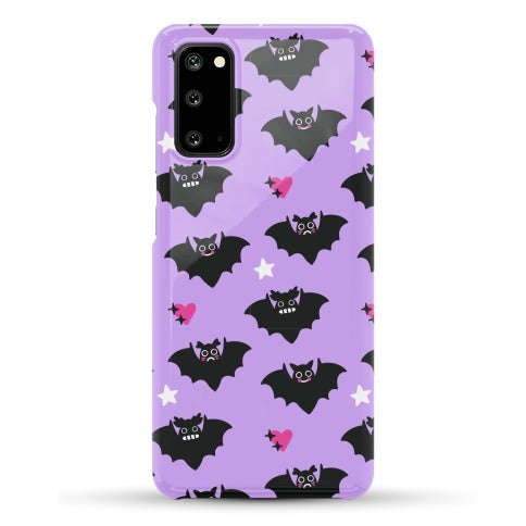 Pastel Goth Bats Pattern Phone Case