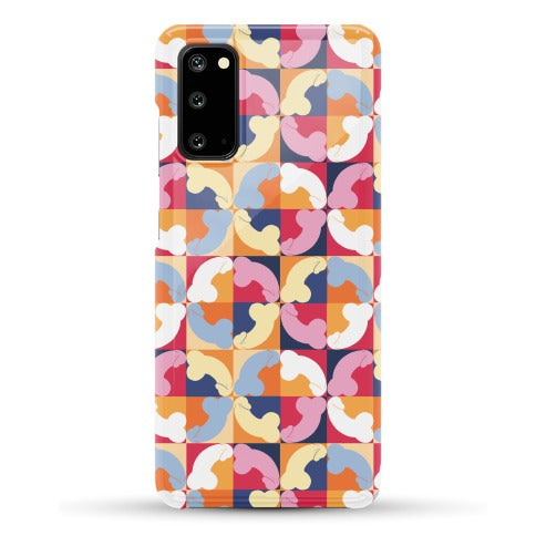 Penis Tile Pattern Phone Case