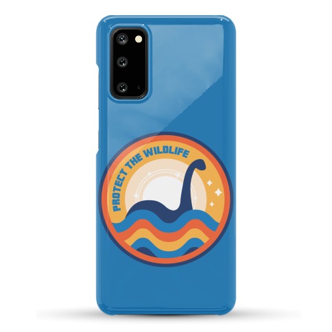 Protect The Wildlife - Nessie, Loch Ness Monster Phone Case