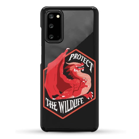 Protect The Wildlife Red Dragon Phone Case