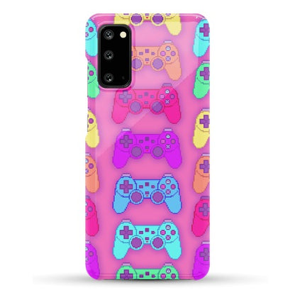 Rainbow Pixel Game Controller Phone Case