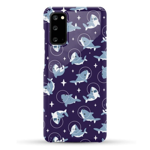 Space Shark Pattern Phone Case