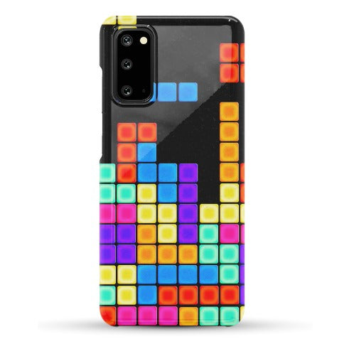 Tetris Pattern Phone Case