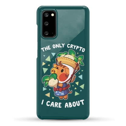 The Only Crypto I Care About Phone Case