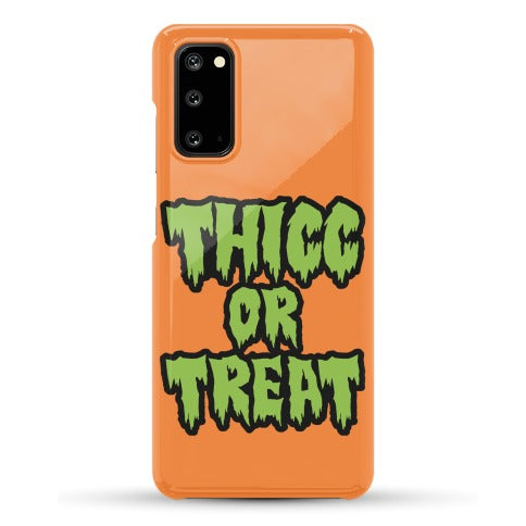 Thicc Or Treat Phone Case