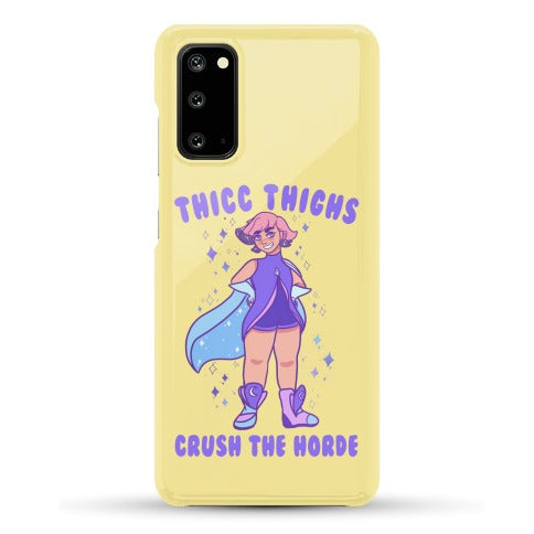 Thicc Thighs Crush The Horde Phone Case