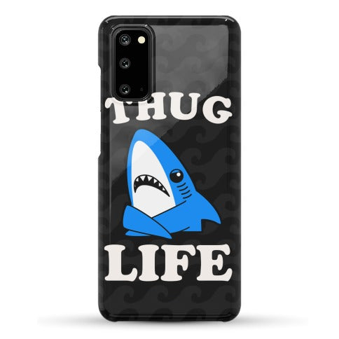 Thug Life Left Shark Phone Case