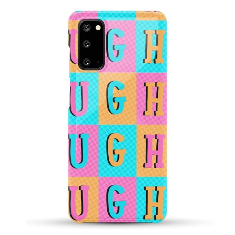 Ugh Pop Art Style Phone Case