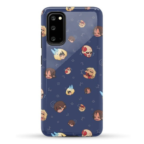 Attack on Titan Heads Phone Case
