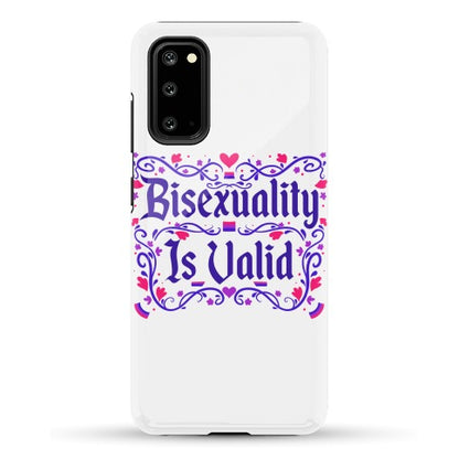 Bisexuality Is Valid Phone Case